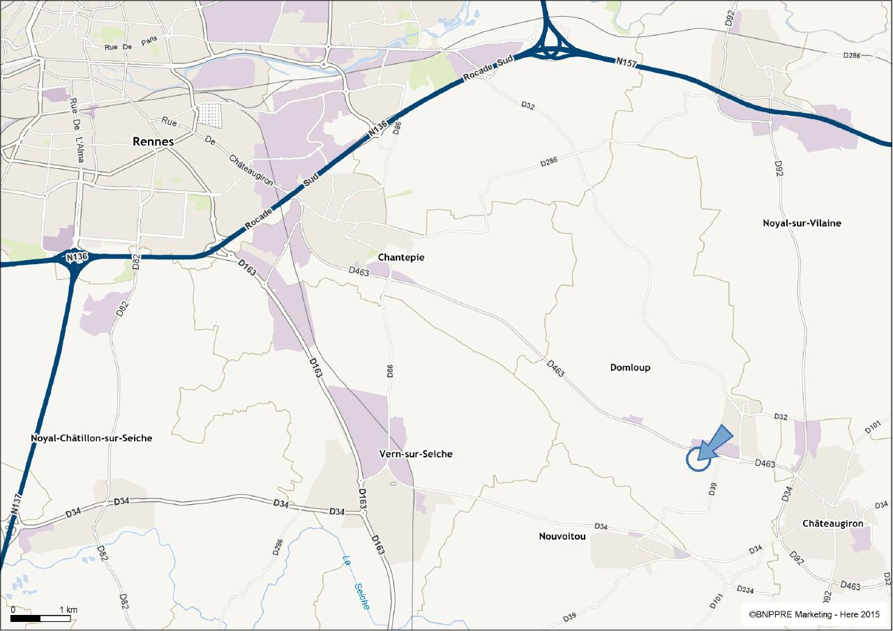 Local d'activité Domloup 7430m² Location local d'activité Domloup Ille-et-Vilaine OLACT2309338 30